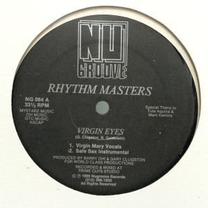 12inchレコード RHYTHM MASTERS / VIRGIN EYES