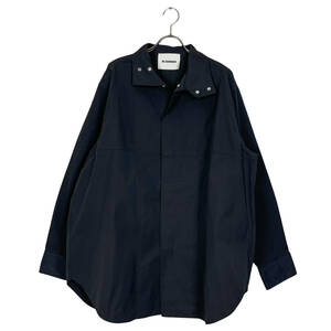 JIL SANDER(ジルサンダー) big silhouette shirts jacket (black)