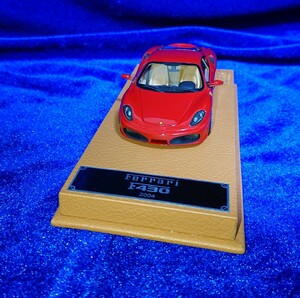 1/43 Ferrari F430 2004 RED BBR IDEA フェラーリ F 430 イデア 革台座 難有 検 1/18 Scudelia スクーデリア Speciale スペチアーレ