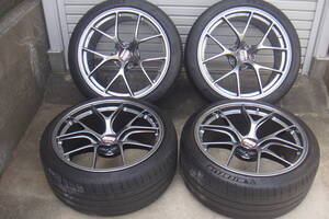 BBS RI-D (BMW E92M3専用サイズ）超超ジュラルミン鍛造＆MICHELIN PILOT SPORT4S 19インチ 4本 RI001 RI002 5H 120 BMW等 M3M4