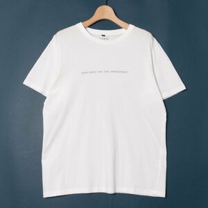 メール便◯ ZARD 30th Anniversary Tシャツ ザード アーティストT グッズ 半袖 シンプル 夏 ホワイト プリント ロゴ コットン100％ 綿 S