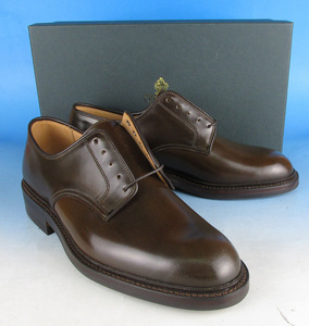 MYF8631 CROCKETT＆JONES クロケットアンドジョーンズ SEDGEMOOR セッジムーア コードバン プレーントゥシューズ 7E 未使用品