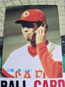 広島 1986年 カルビー プロ野球カード 川端順 No.48