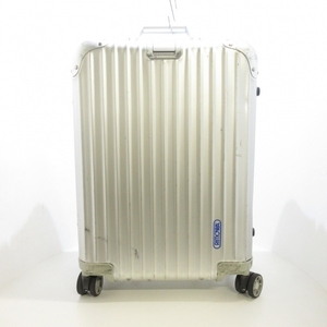 リモワ RIMOWA キャリーバッグ トパーズ アルミニウム シルバー TSAロックナンバー【000/000】 バッグ