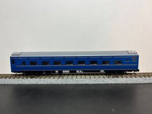 【帯モールド無し】 TOMIX オロネ25-500 『92792 JR 24系25形特急寝台客車（夢空間北斗星）セット』バラシ