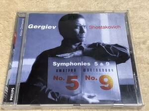 a ショスタコーヴィチ Shostakovich - Kirov Orchestra, Gergiev - Symphonies 5 & 9 PHILIPS 475 065-2