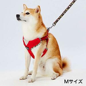 ペティオ (Petio) Ethical Door エシカルドア 迷彩ベストハーネス レッド 犬 M サイズ