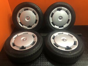 【FALKEN SINCERA SN832i 175/65R14】夏タイヤ【トヨタ WiLL サイファ純正ホイール 14インチ 5.5J4HPCD100】バリ溝 ヴィッツ等(KTM157)