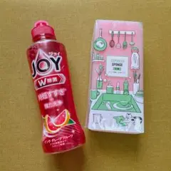 ❤️JOY W除菌 ピンクグレープフルーツ スポンジ除菌 抗菌 コップ洗い