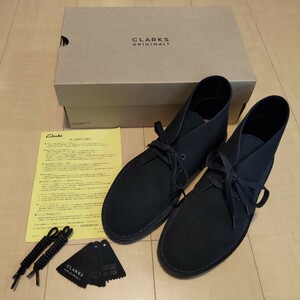 Clarks Desert Rock(クラークス デザートロック) ブラック スエード サイズ6.5