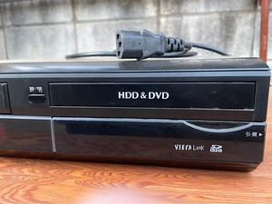 戸0506x パナソニック 250GB DVDレコーダー VHSビデオ一体型 DIGA DMR-XP25V-K 動作確認済み