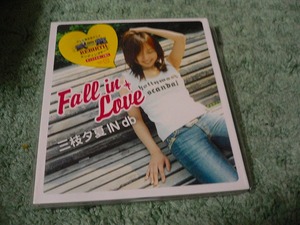 Y115 CD 三枝夕夏 IN db Fall in Love 格闘美神 武龍カード スリーブ付 振付付