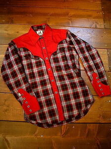 ウエスタンシャツ専門店オレゴン・トレイル　オリジナルウエスタンシャツ 　Western Shirts　Muddy Gap Made in Japan size S 　日本製