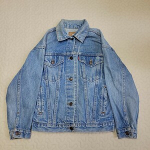 Levis リーバイス 37405-0213 デニムジャケット Gジャン 80sビンテージ USA製 K20K