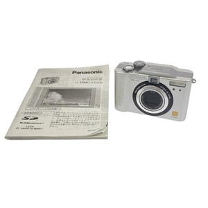 【動作品】Panasonic LUMIX DMC-LC20 シルバー 200万画素 光学3倍ズーム 液晶1.5型 単三電池使用 コンパクトデジタルカメラ 現状 C4489