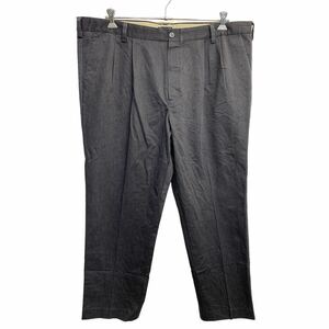 DOCKERS チノパン W44 ドッカーズ タックパンツ ビッグサイズ グレー 古着卸 アメリカ仕入 2408-279