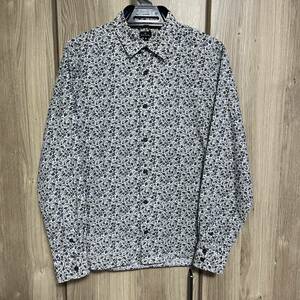 636 paul smith ポールスミス 長袖花柄シャツ