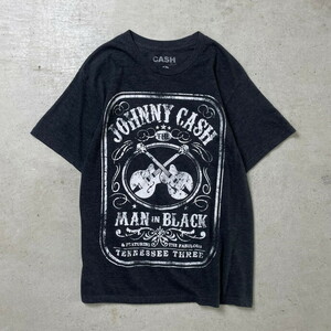 Johnny Cash MAN IN BLACK アーティストTシャツ バンドTシャツ メンズS相当