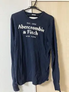 Abercrombie & Fitch ロンTネイビー　海外Mサイズ