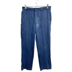 Dickies 874 ワークパンツ W36 ディッキーズ オリジナルフィットビッグサイズ ネイビー 古着卸 アメリカ仕入 2403-938