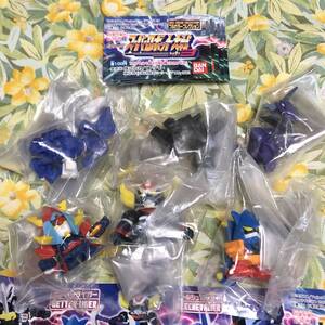 スーパーロボット大戦3 フルカラーコレクション 全6種set ガチャ/ライディーン/グレンダイザー/ゲッターライガー/ダンクーガ/エヴァ初号機