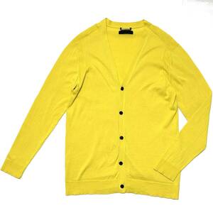 定価2.9万 junhashimoto ITALY COTTON V KNIT CARDIGAN 5 ジュンハシモト ニットカーディガン 1piu akm wjk