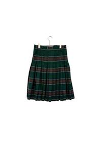 Made in USA PENDLETON check pleated skirt ペンドルトン プリーツスカート リバーシブル チェック柄 グリーン サイズ12 ヴィンテージ 6