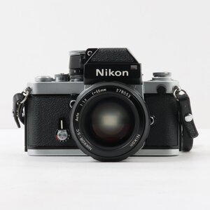 1円～ Nikon ニコン フィルムカメラ F2　/　NIKKOR-S・C 1.2 55mm　【動作未確認品】