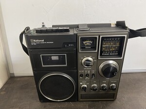 音出し確認済み！National ナショナル 6BAND ラジオカセットレコーダー RQ-585 ラジカセ 昭和家電 アンティーク