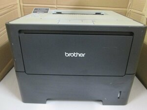 ◎中古レーザープリンタ【Brother HL-6180DW】WIFI（無線LAN）機能付き　中古トナー/ドラム付き◎2307191