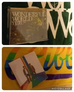 ゆず/リボン WonderfulWorld  アルバムCD ライブタオル