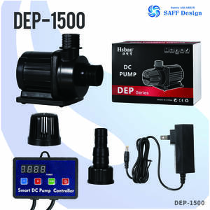 【レビューキャンペーン・１年保証】Hsbao社製 DEP-1500 1500L/H (JEBAO DCS-1200競合品）DCポンプ　オーバーフロー水槽に最適