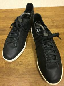 adidas Stan Smith Leather Sock 黒 ２９ USED スタンスミス レザーソック