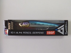 ジャッカル シアンペンシル サーペンス 190F #スケールイワシ (CiAN PENCIL SERPENS)