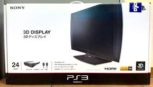 【新品未使用品】SONY PlayStation3 3Dディスプレイ CECH-ZED1J　24インチ