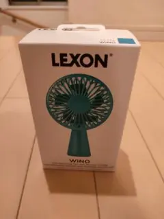 【新品未開封】 LEXON WINO ミニポータブル ハンディファン ブルー