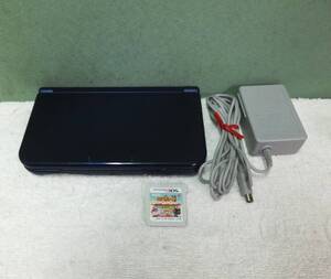 Nintendo new3DS LL RED-001 本体 ソフト 充電アダプター 中古