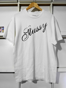 初期 銀タグ STUSSY×NEIGHBORHOOD 裏コラボ Tシャツ【L】ステューシー 滝沢伸介 アーカイブ SSリンク シャネル ストックロゴ USA製