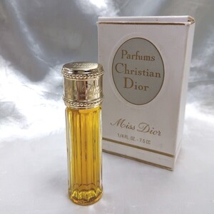 クリスチャンディオール Miss Dior 7.5cc made in France Parfumes Christian Dior 残量多