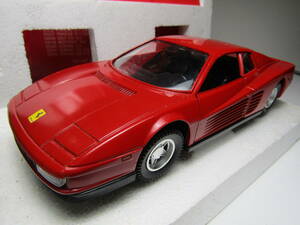 Ferrari testarossa 1/25 フェラーリ テスタロッサ Made in Italy イタリア製当時物 Tonka Polistil ENZO ピニンファリーナ 1/24　　　　　