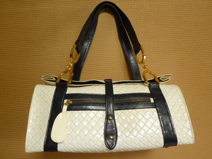 ELE SOYEZ elegant en cuir ハンドバッグ ビンテージ レトロ アンティーク