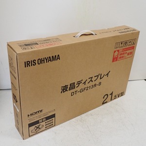 Th596281 アイリスオーヤマ 液晶ディスプレイモニター DT-GF213R-B 21.5インチ 2024年製 ブラック系 IRISOHYAMA 未使用