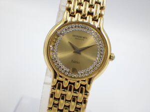 355576/⑥【1円スタート】RAYMOND WEIL レイモンドウィル 稼動品 4702 フィデリオ レディース 時計 クオーツ ケース23mm