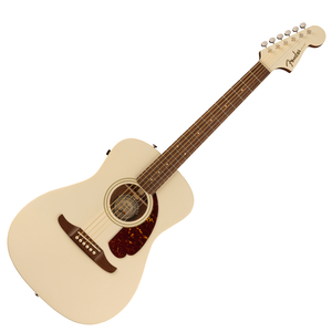 フェンダー エレアコ Fender MALIBU PLAYER OWT WN Olympic White エレアコ アコースティックギター