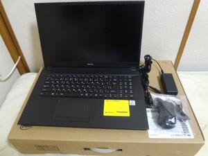 【美品】マウスコンピュータ　17.3インチノートパソコンMB-NJ7385A-CT