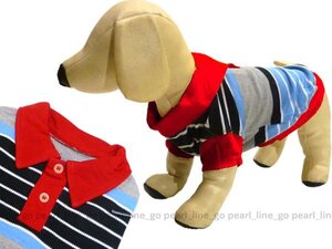 送料無料 限定1 小型犬用 わんちゃんポロシャツ [12b] ペット用品 服 衣類