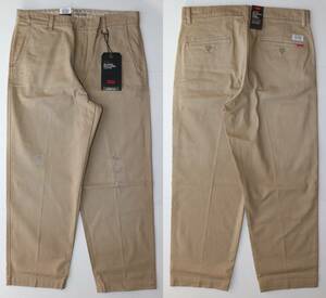 定価8000 新品 リーバイス 24922-0002 W34 クロップド XX STAY LOOSE CHINO CROP MARMYTE True Chino ストレッチツイル チノパン LEVIS ☆