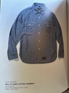 WTAPS CELL LS SHIRT CHAMBRAY COTTON シャンブレー デニム シャツ