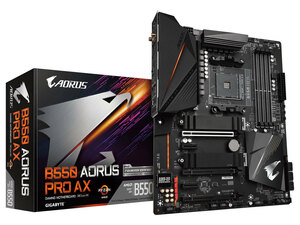 GIGABYTE B550 AORUS PRO AX マザーボード ATX [AMD B550チップセット搭載] MB5127 Rev 1.0