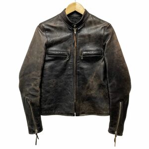 THE REAL MCCOYS ザリアルマッコイズ BUCO J-100 SINGLE RIDERs JACKET ライダースジャケット ホースハイド 茶芯 34 正規品 / 34556